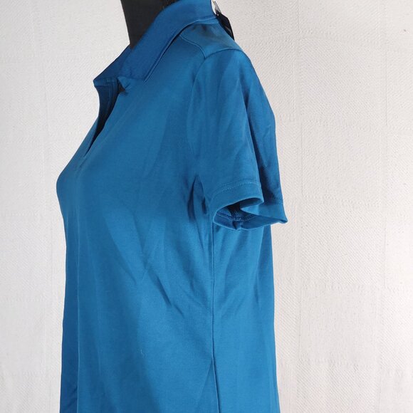 Devon and Jones Dark Teal Crownlux Performance Style DG20W Polo Work Top Size M - Picture 8 of 16